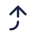 Arrow To Top Left SVG Icon